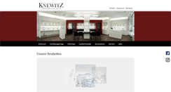 Desktop Screenshot of juwelier-knewitz.de