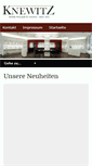 Mobile Screenshot of juwelier-knewitz.de